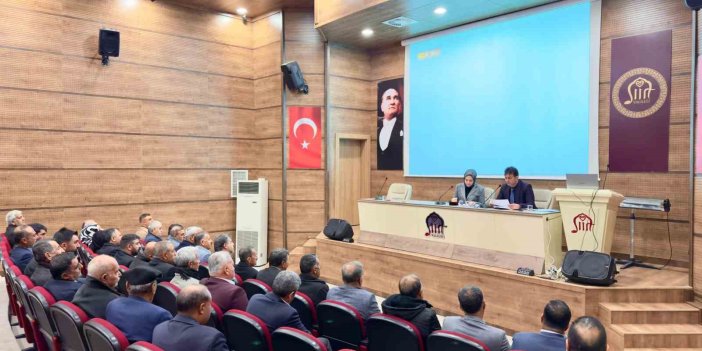 Siirt’te köyler için ayrılan yatırım bütçesi onaylandı