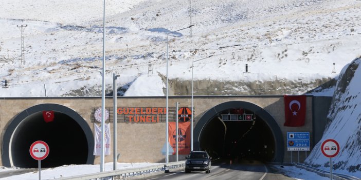 Sürücülerin korkulu rüyası Güzeldere Geçidi, tünelle tarihe karıştı