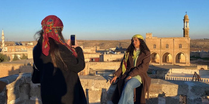 Havaların soğuması Midyat’ın turizmini etkilemedi