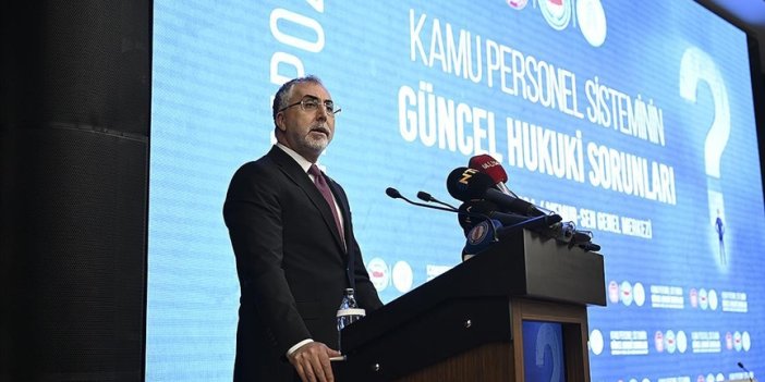 Bakan Işıkhan: "Kamu personelinin şartlarını iyileştirmeye devam edeceğiz"