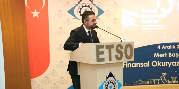 Erzurum’da finansal okuryazarlık semineri büyük gördü