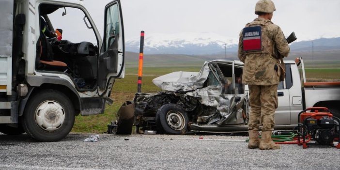 Erzurum’da jandarma bölgesinde bir ayda 25 trafik kazası yaşandı