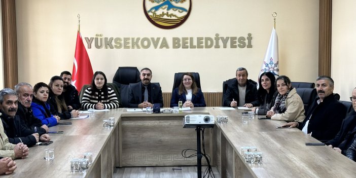 Yüksekova Belediyesi Aralık ayı meclis toplantısı gerçekleştirildi