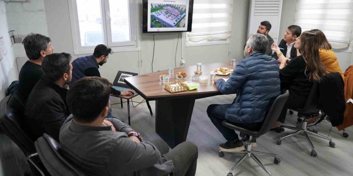 Adıyaman Belediyesi’nin yeni hizmet binası inşaatı sürüyor