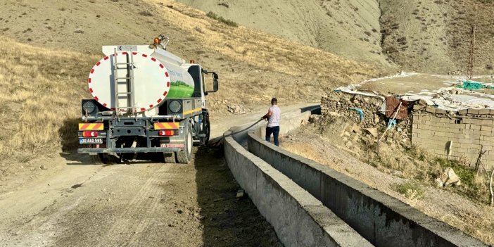 Esendere’de tarımsal faaliyetler için 4 bin 500 metrelik sulama kanalı yapıldı