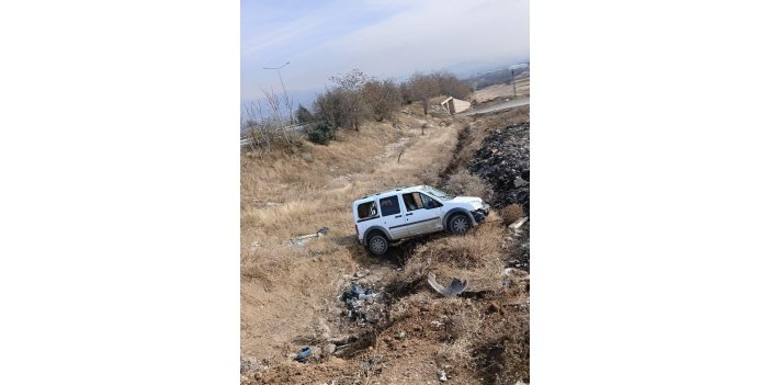 Elazığ’da trafik kazası: 2 kişi yaralandı