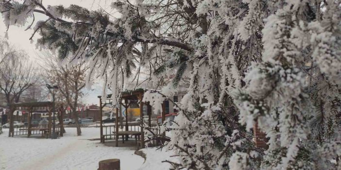 Göle’de hava sıcaklığı eksi 22 dereceyi gösterdi