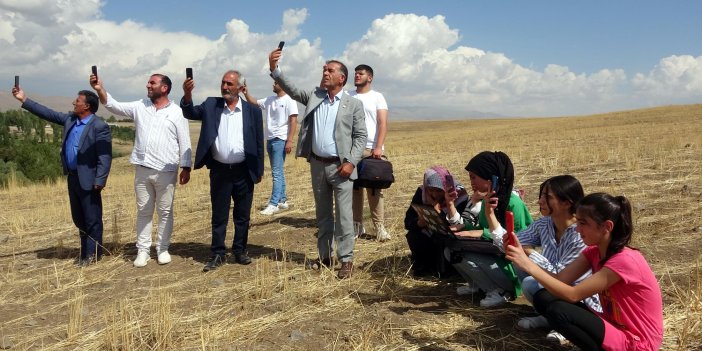 Van'da baz istasyonunun kurulmasıyla tepeye tırmanmaktan kurtuldular