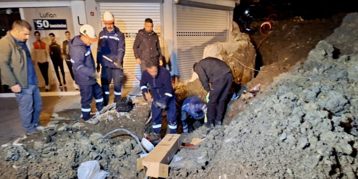 Hakkari’de su arızası 10 saatlik çalışmayla giderildi