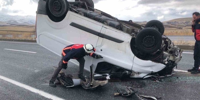 Van’da trafik kazası: 1 kişi yaralandı