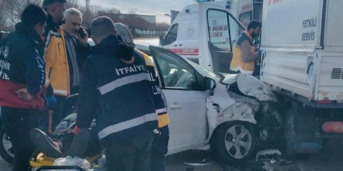 Van’da trafik kazası: 2 kişi yaralandı