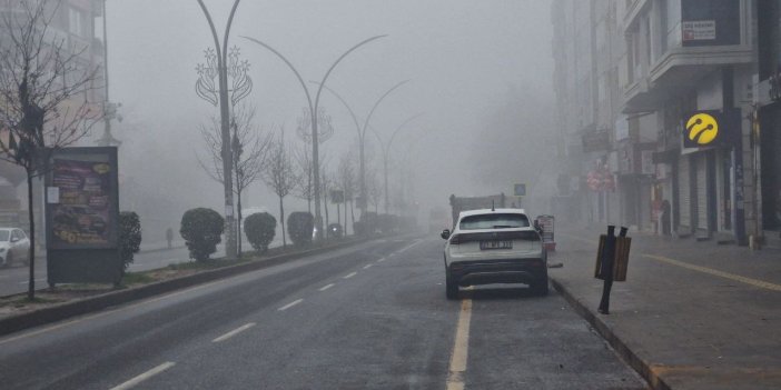 Diyarbakır'da uçak seferleri aksadı