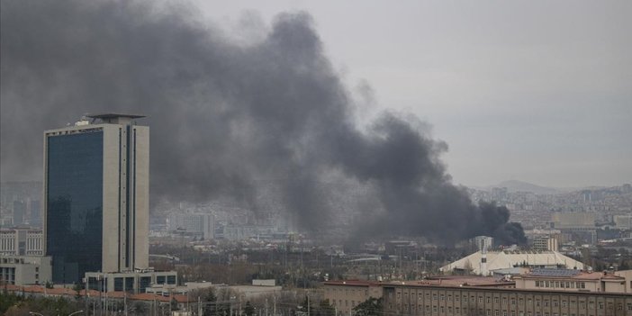 Ankara'da 2 katlı binada çıkan yangın ekiplerce söndürüldü