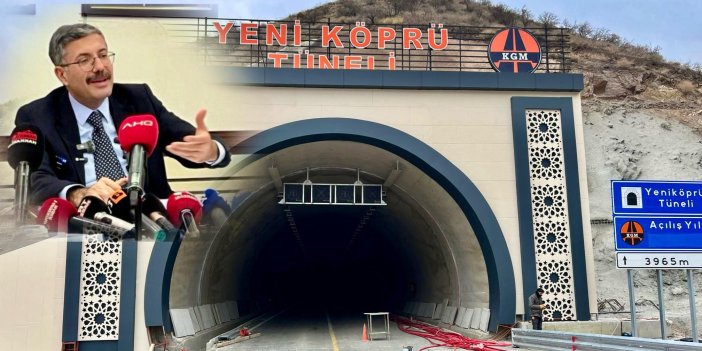 Vali Çelik’ten Yeniköprü Tüneli açıklaması: 15 Ocak’a kadar tamamlanmasını öngörüyoruz