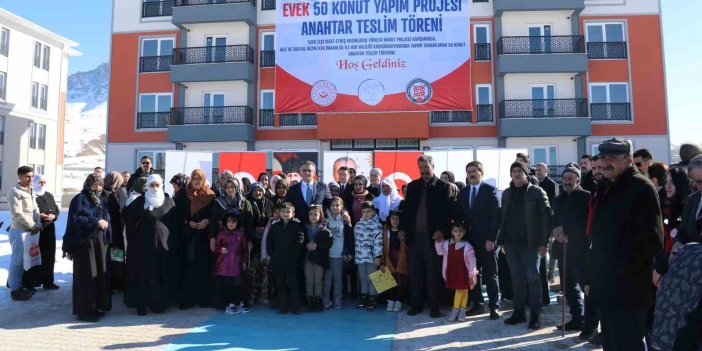 Eşini kaybetmiş ihtiyaç sahibi 51 kadın evlerine kavuştu