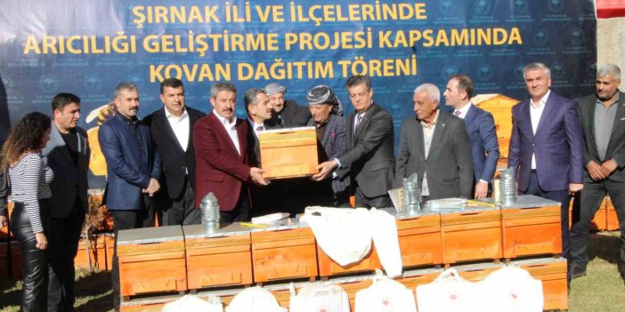 Şırnak’ta senede 710 ton bal üretilecek