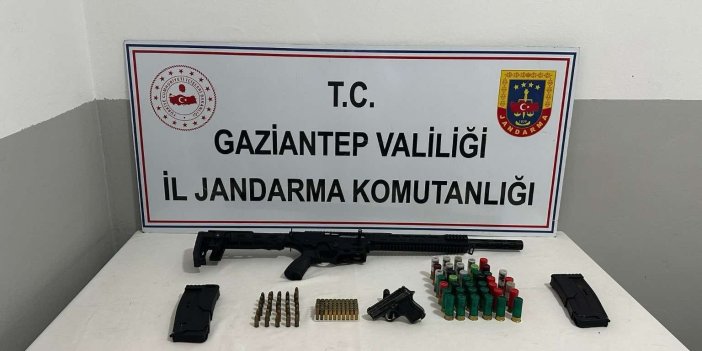 Antep’te 18 kaçak silah ele geçirildi