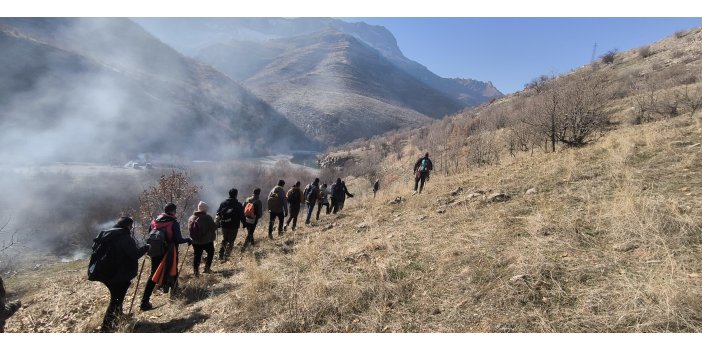 Şemdinli'de doğa yürüyüşü etkinliği düzenlendi