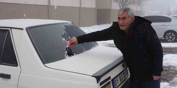 Bitlis’te sis ve dondurucu soğuklar