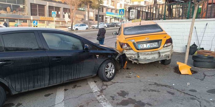 Batman’da zincirleme kaza: 1 kişi yaralandı