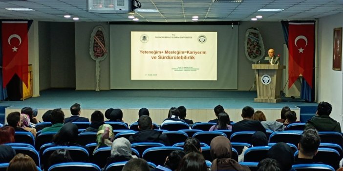 EBYÜ’ de “Yeteneğim, Mesleğim ve Sürdürülebilirlik” semineri düzenlendi