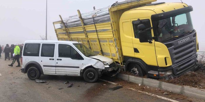 Elazığ’da 2 saatte 2 büyük zincirleme kaza; 13 araç çarpıştı, 7 yaralı