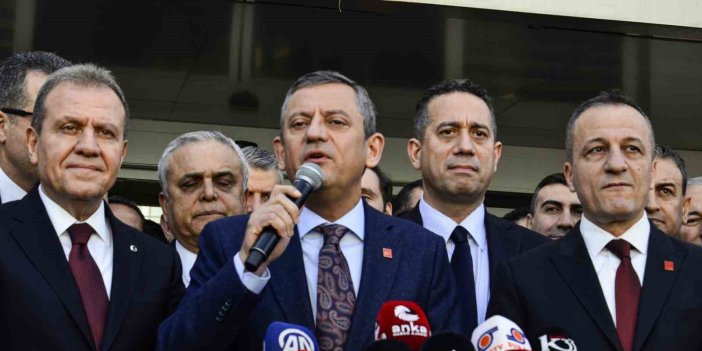 CHP Genel Başkanı Özel: Bugün bir büyük sürpriz yapacağız