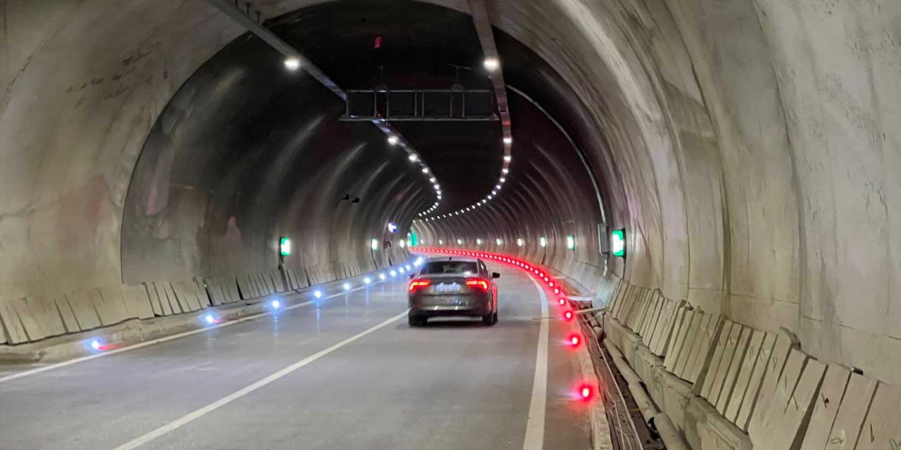 Yeniköprü tüneli trafiğe açıldı