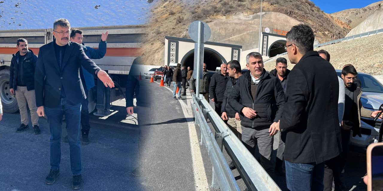 Vali Çelik trafiğe açılan Yeniköprü tünelinde incelemelerde bulundu