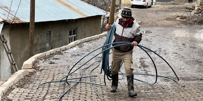 Şemdinli: Kışın yaşanan su kesintileri vatandaşları mağdur ediyor