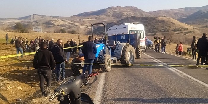 Traktörden düşen genç yaşamını yitirdi