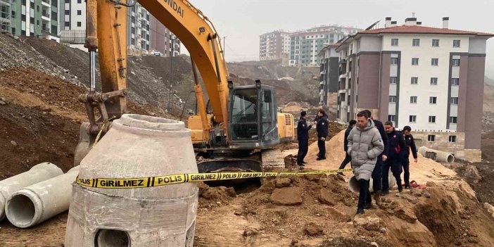 Elazığ’da inşaat alanında göçük: 1 kişi öldü