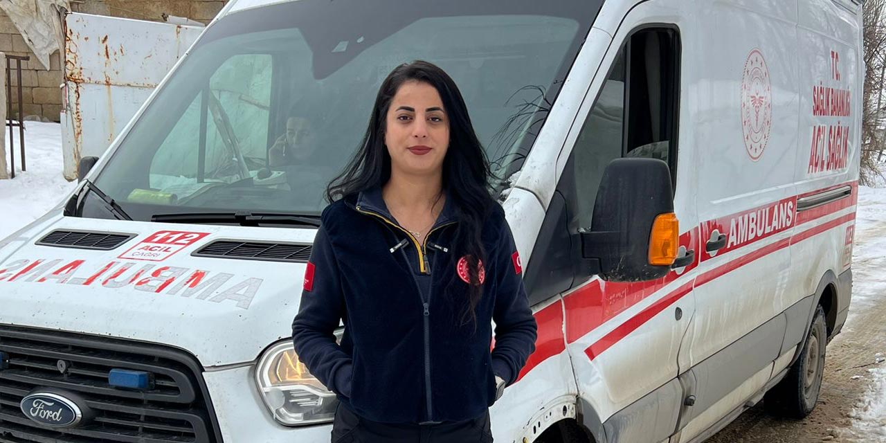 Yüksekova’nın kadın ambulans şoförü: ‘Kadın ambulans şoförü olur mu?' diyenler oldu