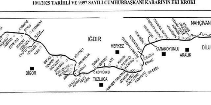 Kars-Iğdır-Nahçıvan Demiryolu projesinde acele kamulaştırma