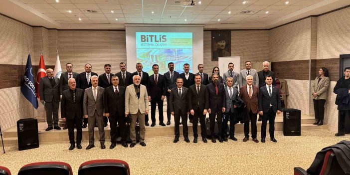 Bitlis’te ’Jeotermal Çalıştayı’ düzenlendi