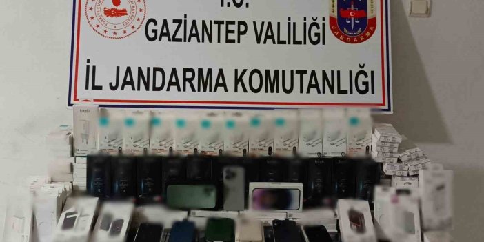 Antep’te 1 milyon TL değerinde kaçak elektronik eşya ele geçirildi