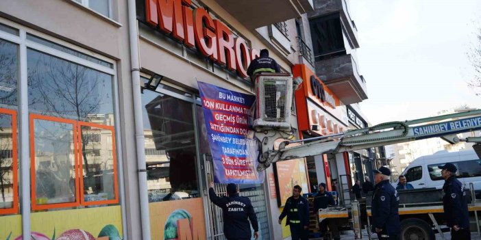 Tarihi geçmiş ürün satan ve fahiş fiyat uygulayan Migros market 3 gün kapatıldı