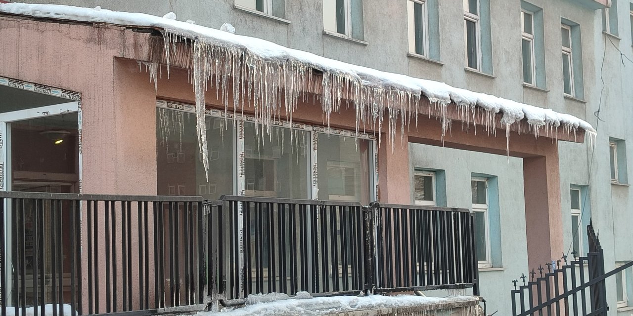 Yüksekova'da dondurucu soğuklar hayatı zorluyor