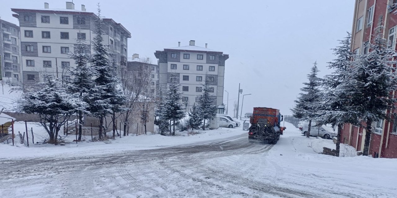 Hakkari’de kar yağışı ve sis etkili oldu