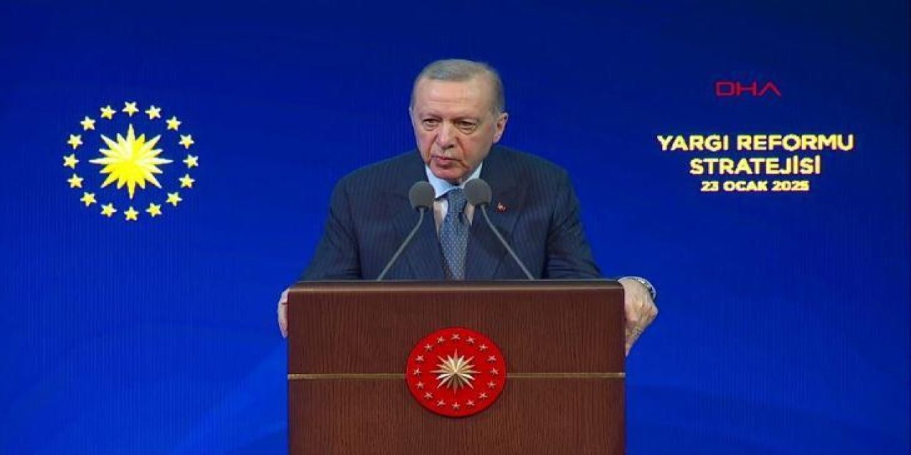 Cumhurbaşkanı Erdoğan, 4. Yargı Reformu Strateji Belgesi'ni açıkladı