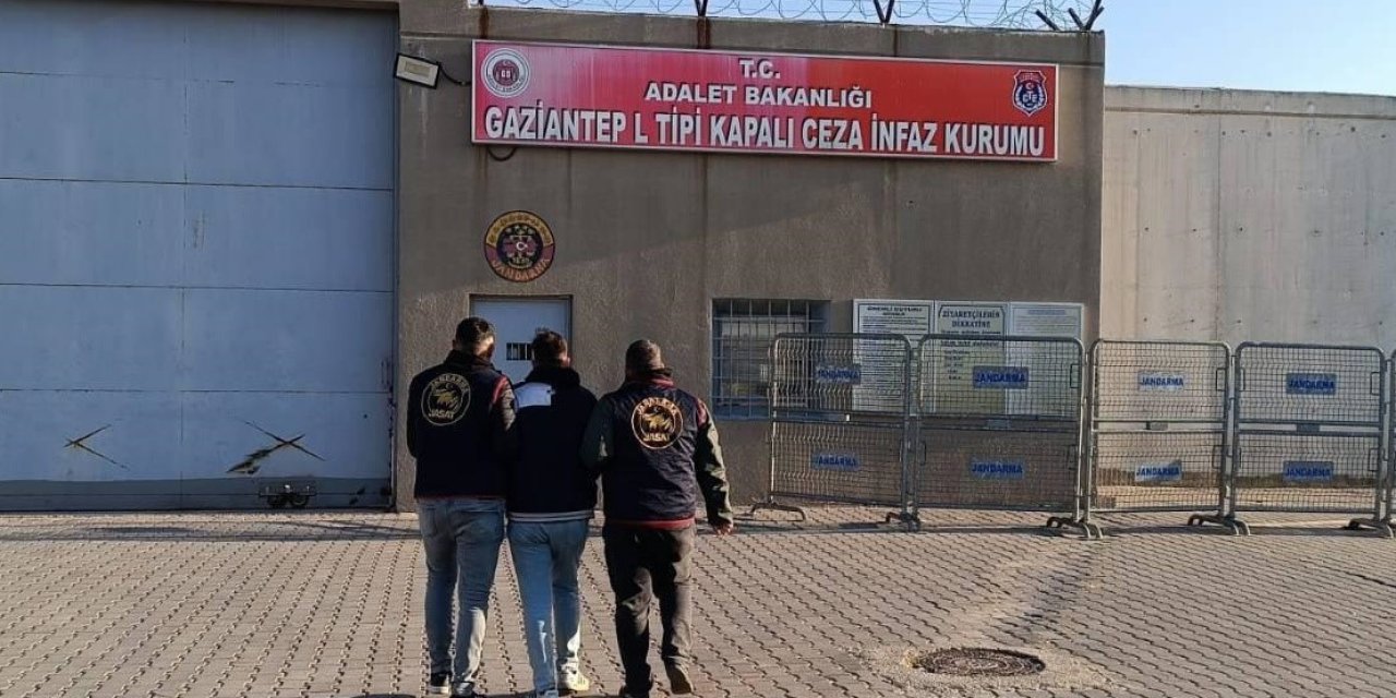 Antep’te kesinleşmiş 10 yıl cezası bulunan şahıs  tutuklandı