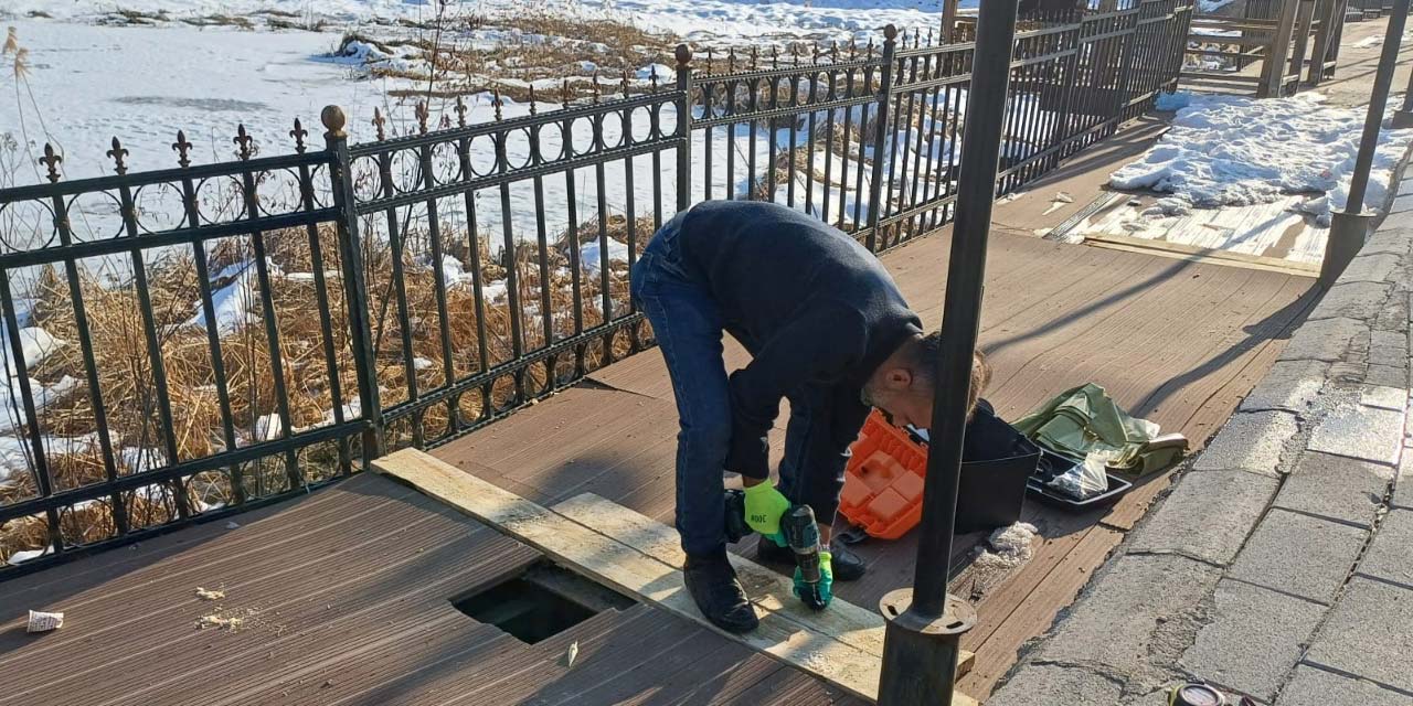 Hakkari'deki Golazüryan yürüyüş yolu onarıldı