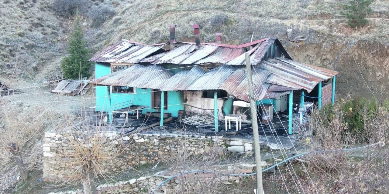 Elazığ’daki ev yangınında bir şahıs tutuklandı