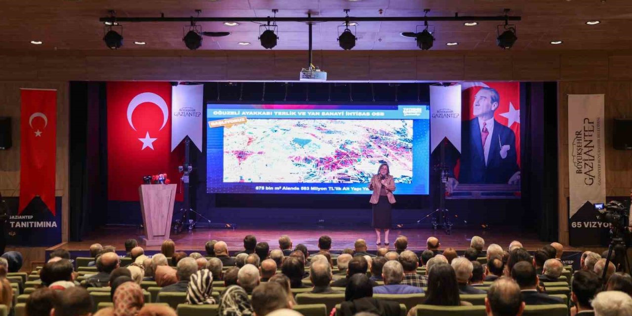 Antep’te 2025 yılında hayata geçirilecek 65 projenin tanıtımı yapıldı