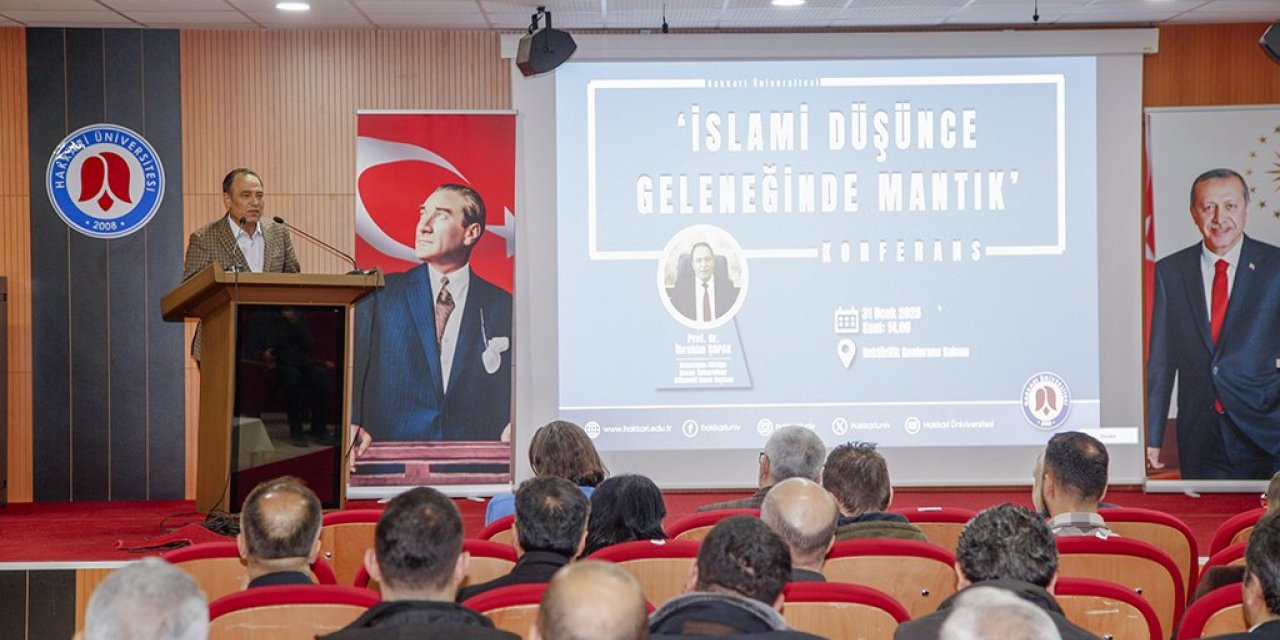 Hakkari Üniversitesi’nde İslami Düşünce ve Mantık konferansı