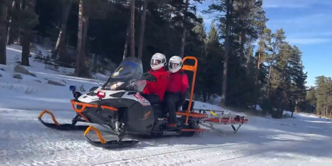 Sarıkamış’ta JAK’tan yaralı kurtarma tatbikatı