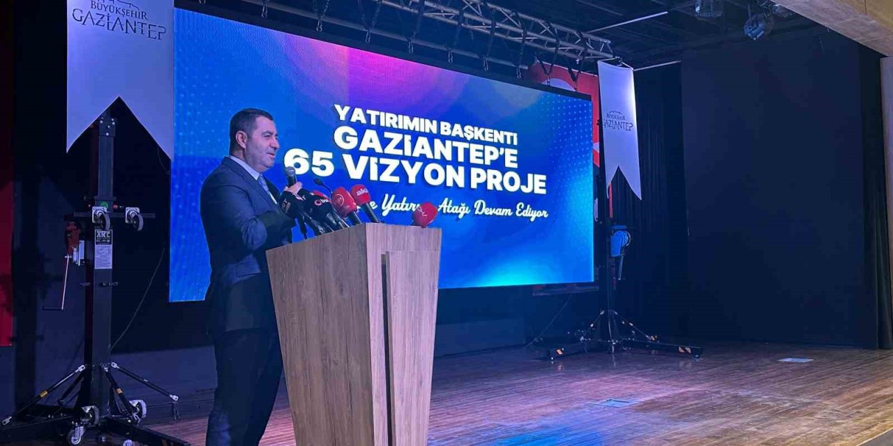 Antep'te 65 vizyon proje için tanıtım toplantısı düzenlendi