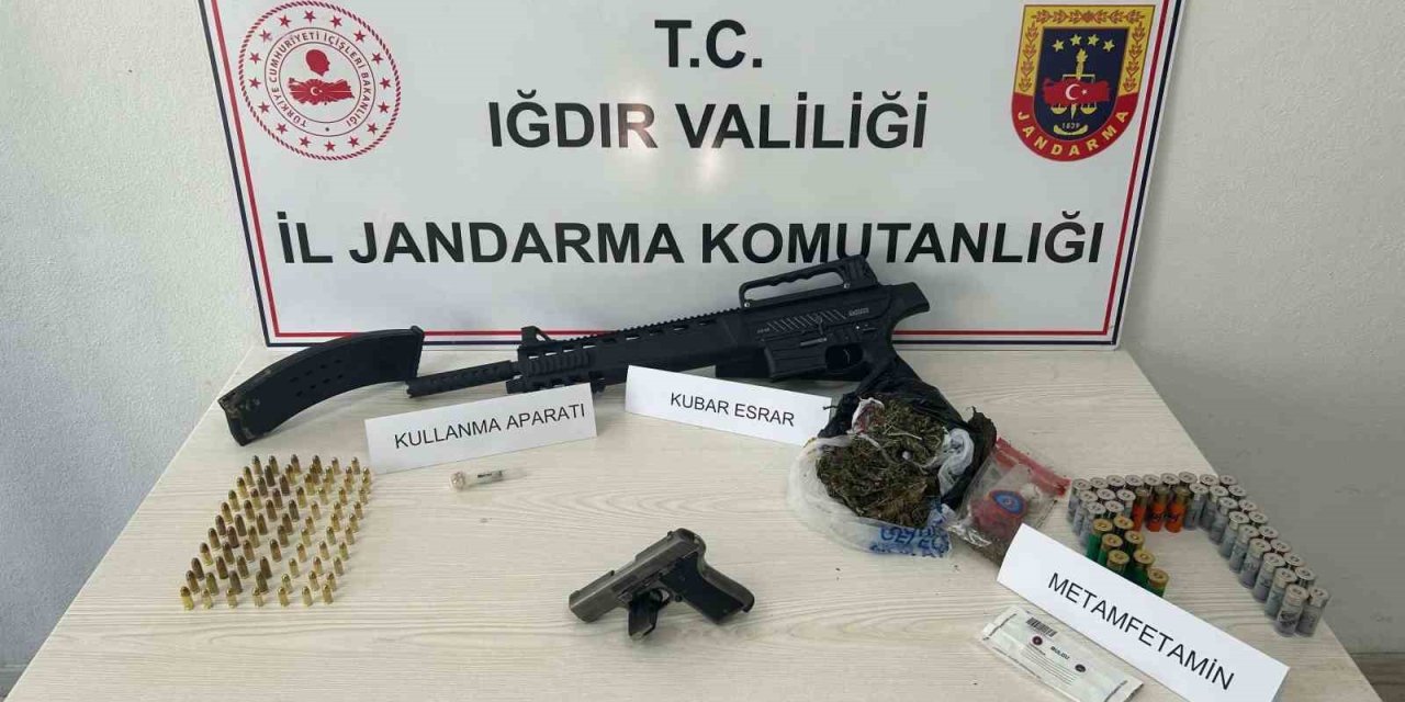 Iğdır’da uyuşturucu ve silah kaçakçılığına yönelik operasyon: 1 şahıs tutuklandı