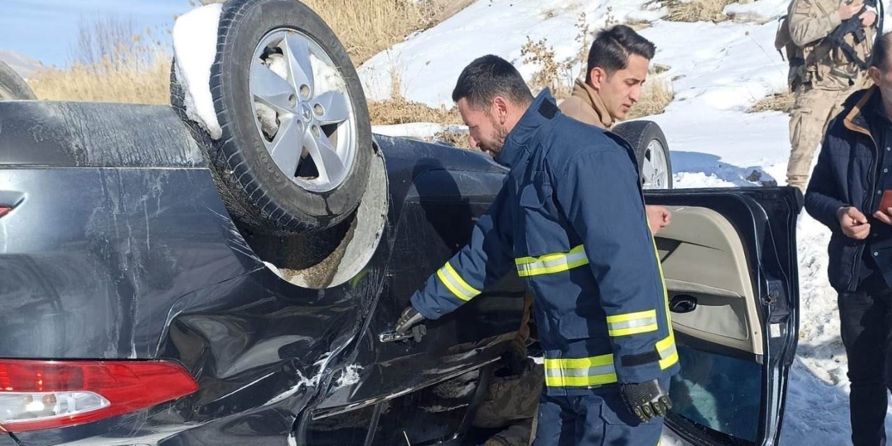 Van’da trafik kazası: 5 kişi yaralandı