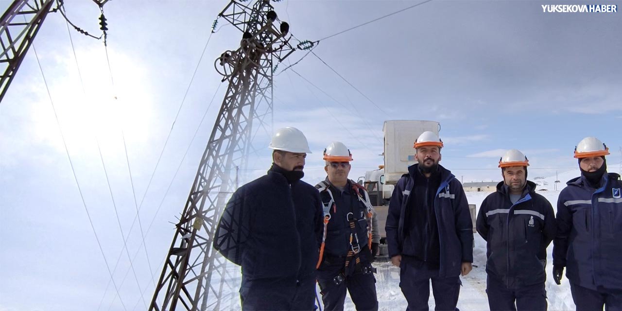 Yüksekova'da 2 gün süren elektrik arızası giderildi